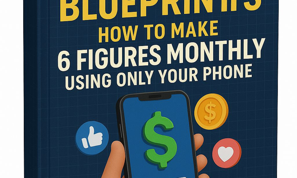 Social Media Money-Making Blueprints; How to make 6 figures Monthly using only your Phone