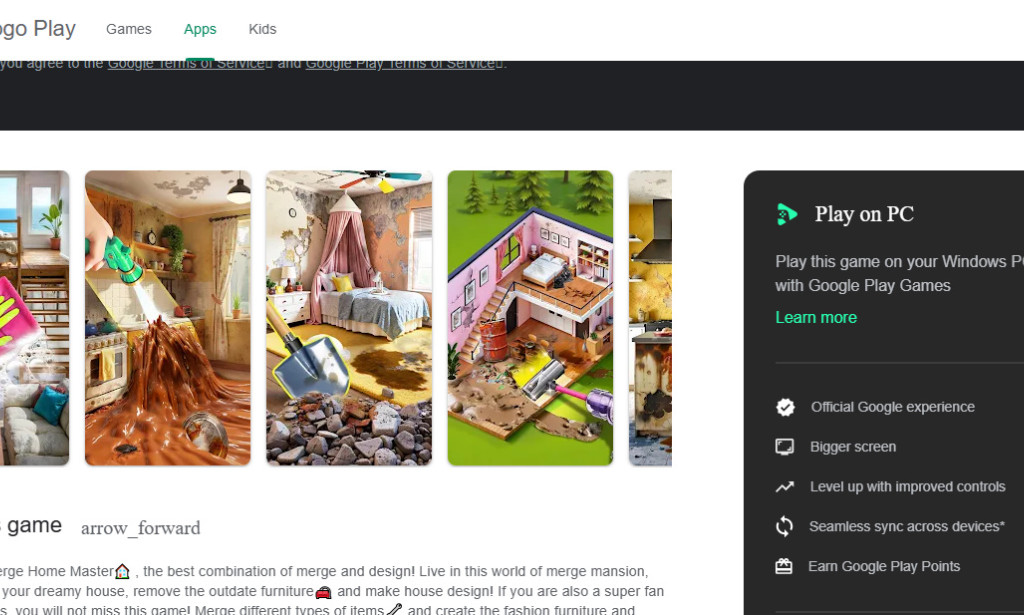 Decorer Merge Home Master Review – A Copycat and Fake Cash Earning Game