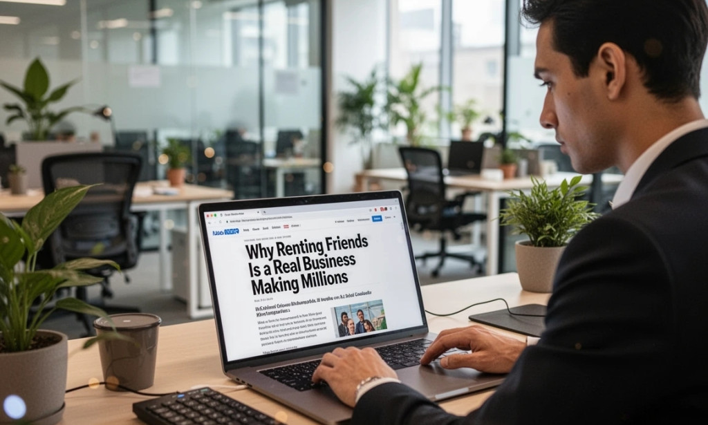 Why Renting Friends Is a Real Business Making Millions