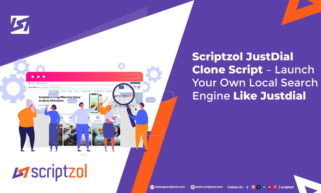 Scriptzol JustDial Clone Script - Launch Your Own Local Search Engine Like Justdial