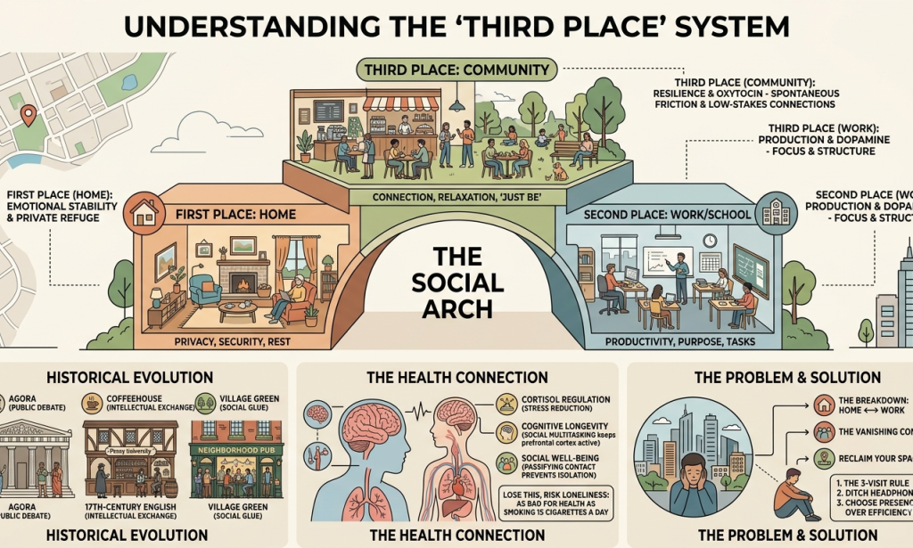 The Ghost in the Coffee Shop: Why We Are Lonelier Than Ever in a Connected World