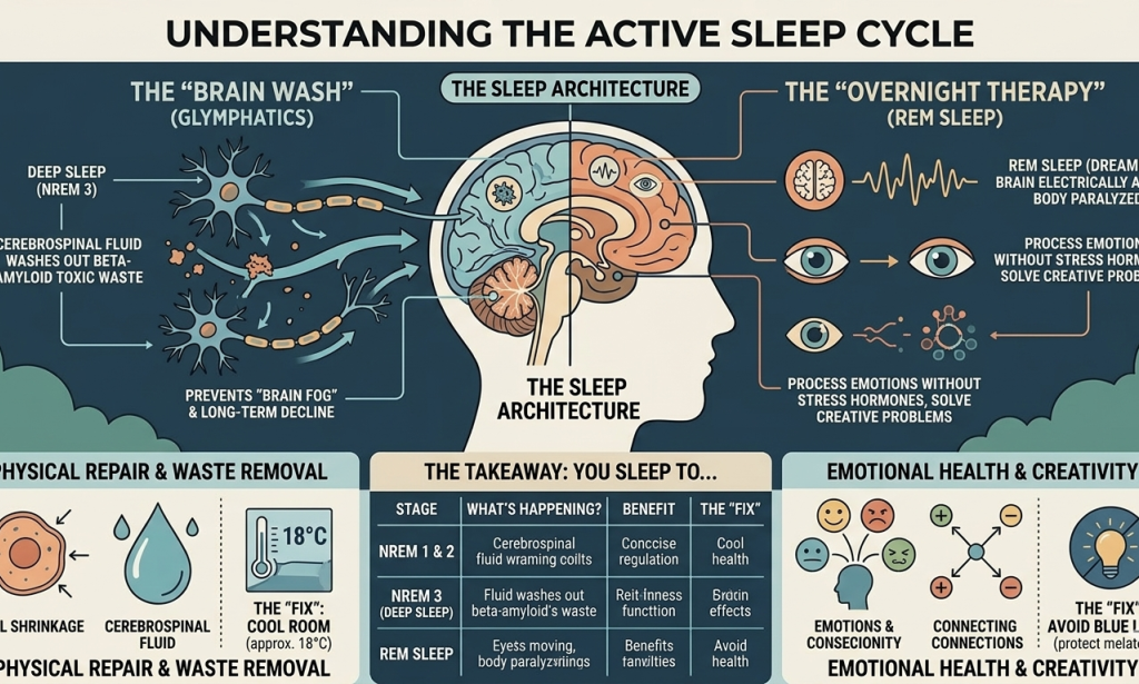 The Nightly Symphony: Why Your Brain Goes Into Overdrive While You Sleep