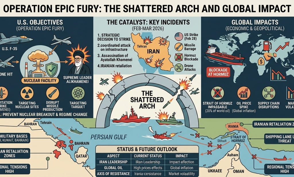 The Shattered Arch: Operation Epic Fury and the Transformation of the Middle East