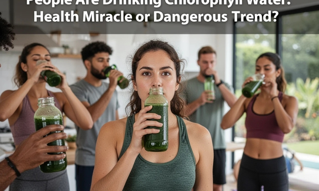 People Are Drinking Chlorophyll Water: Health Miracle or Dangerous Trend?
