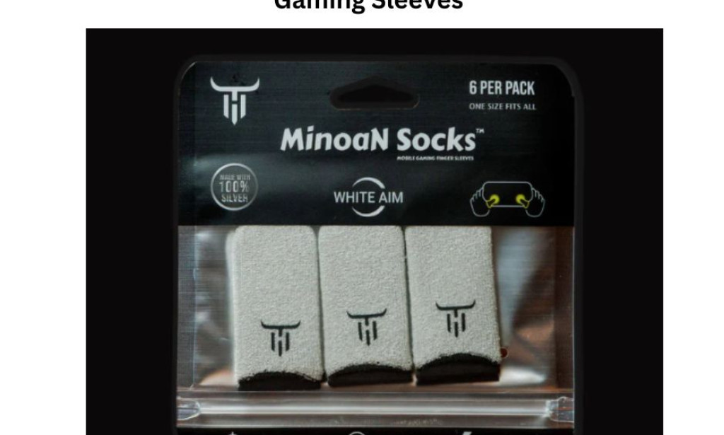 Anti Sweat Gaming Finger Sleeves & High Sensitivity Gaming Sleeves — Dominate Every Match with Minoan Socks