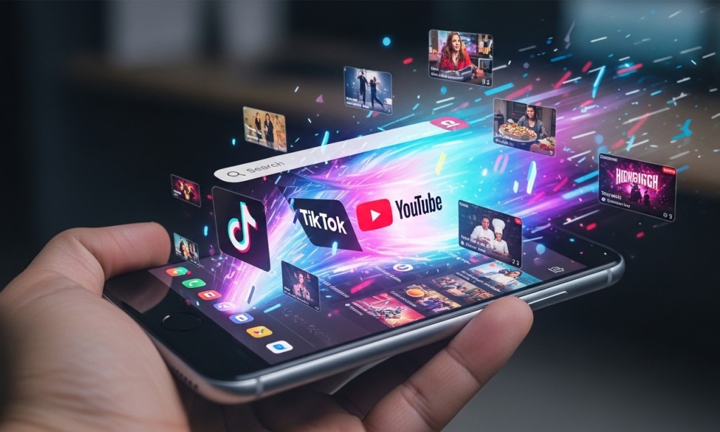 The change in social media