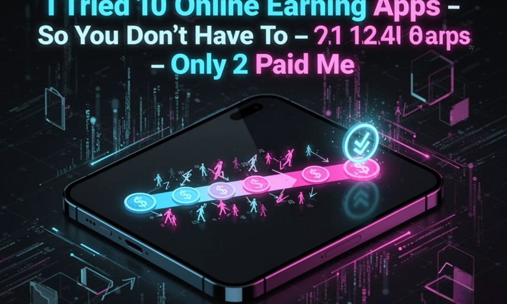 I Tried 10 Online Earning Apps So You Don’t Have To – Only 2 Paid Me