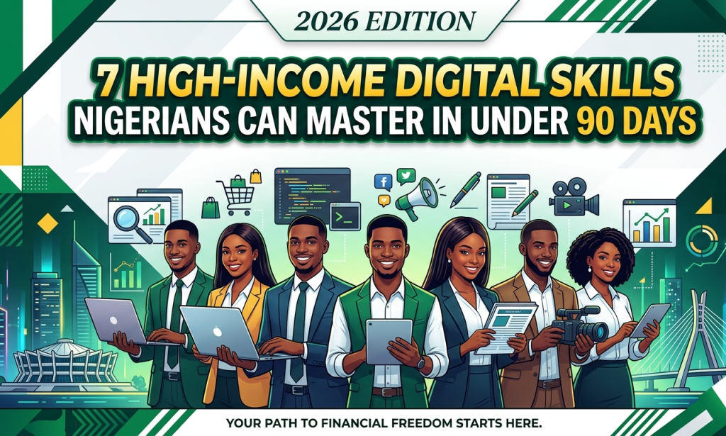7 High-Income Digital Skills Nigerians Can Master in Under 90 Days (2026 Edition)