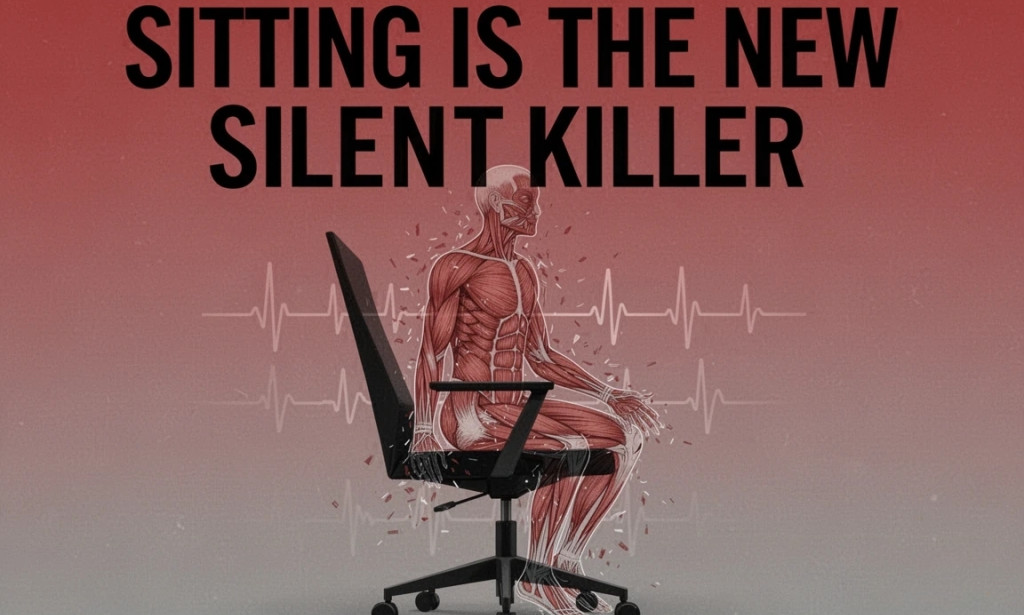 Sitting Is the New Silent Killer: How 8 Hours on a Chair Is Secretly Rewiring Your Body Toward Disease
