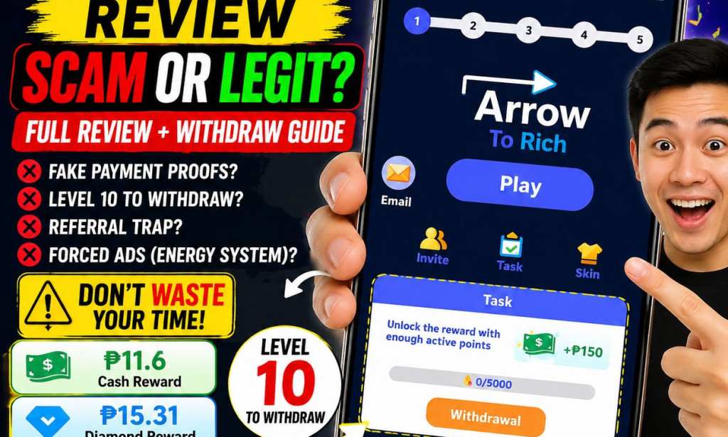 Arrow To Rich Review: Scam or Legit? Withdrawal Proof – Real or Fake?
