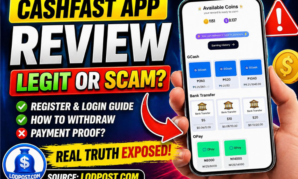 CashFast App Review – Scam or Legit in 2026? Withdrawal Proof!