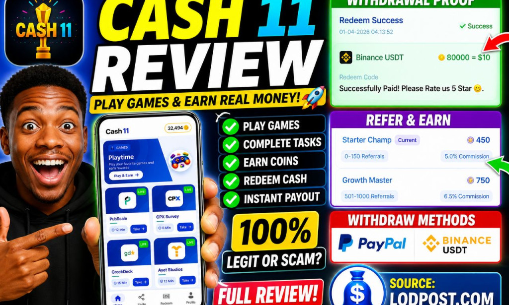 Is Cash 11 Real or Fake? Full Honest Review - Withdrawal Proof or Scam?