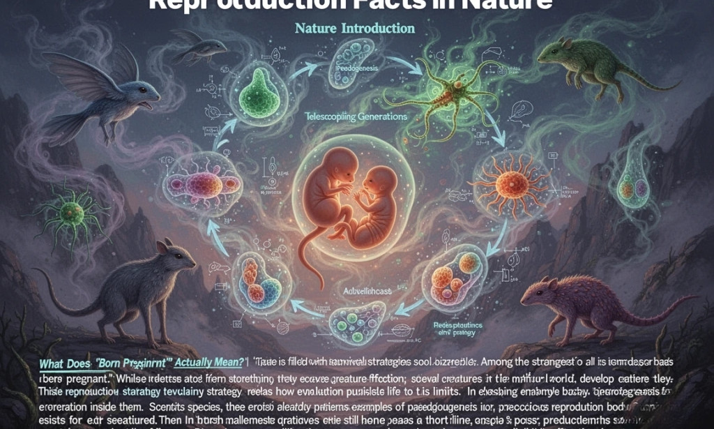 Animals Born Pregnant — The Most Shocking Reproduction Facts in Nature