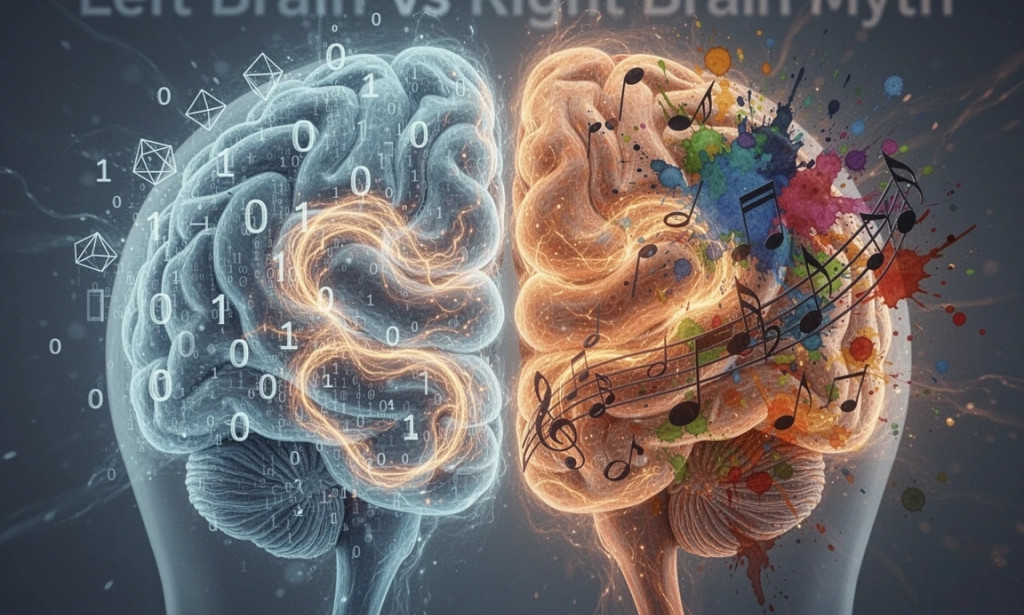 Your Brain Has Two Personalities — The Shocking Truth About Left vs Right Hemisphere Myths