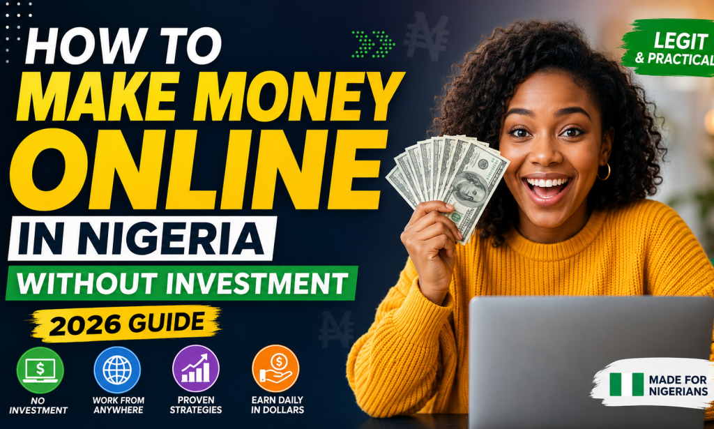 How to Make Money Online in Nigeria Without Investment (2026 Complete Guide)
