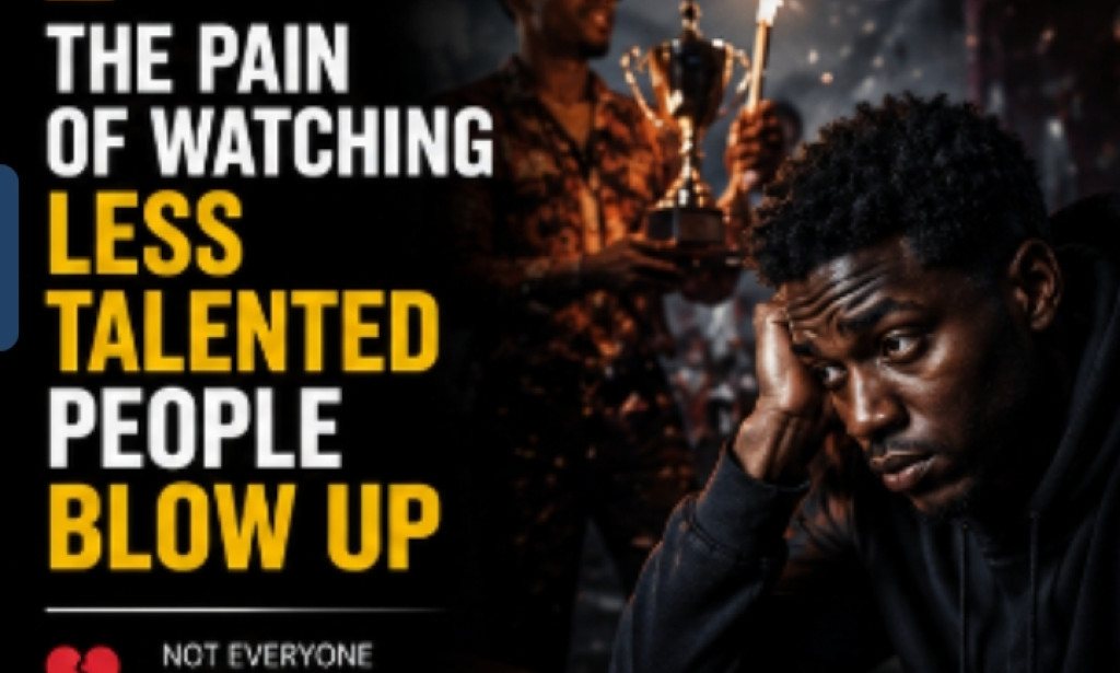 The Pain Of Watching Less Talented People Blow Up
