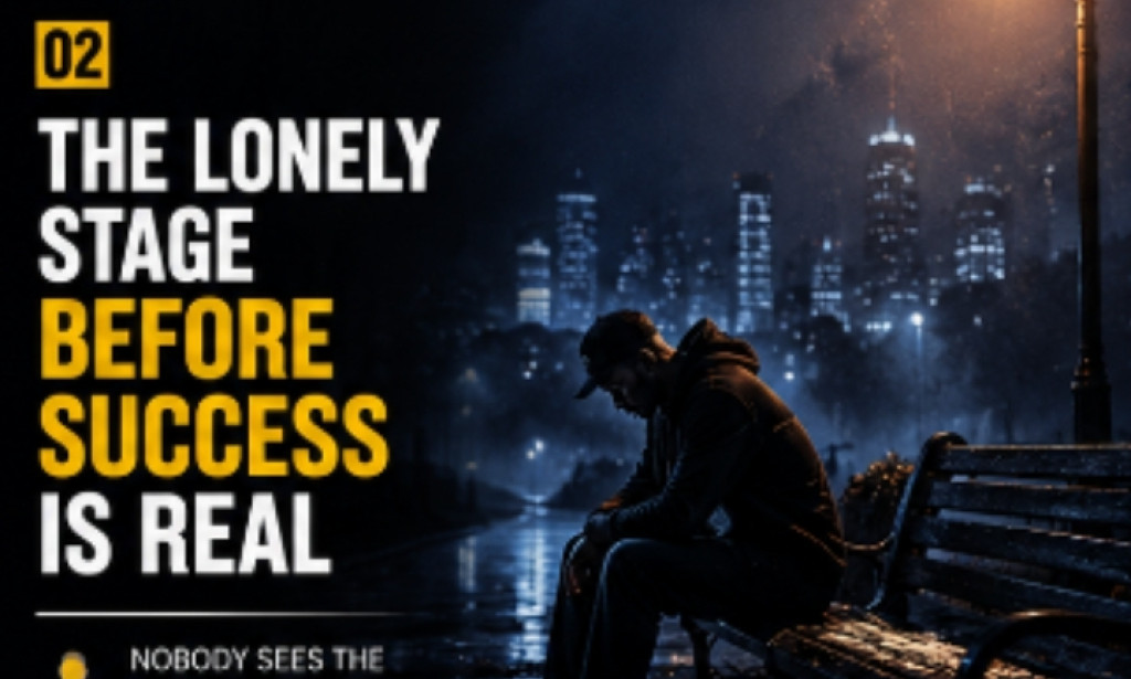 The Lonely Stage Before Success Is Real