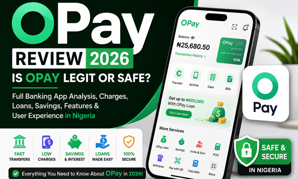 OPay Review 2026: Charges, Savings, Loans & Real User Experience in Nigeria