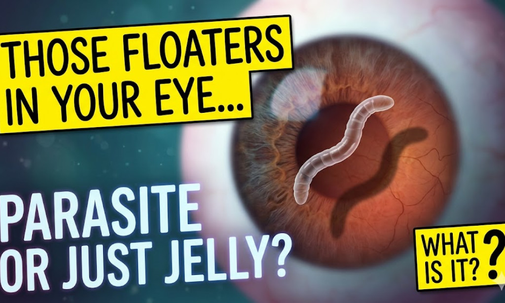 That Weird "Floating Worm" In Your Eye? Here’s What It Actually Is.