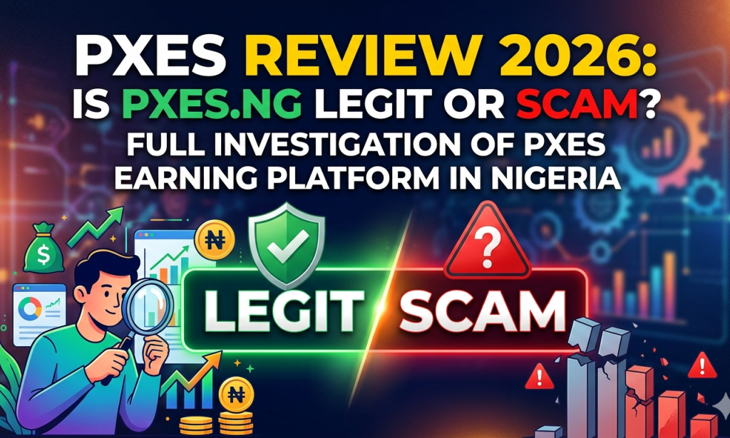 PXES Review 2026: Is PXES.NG Legit or Scam? Full Investigation of PXES Earning Platform in Nigeria