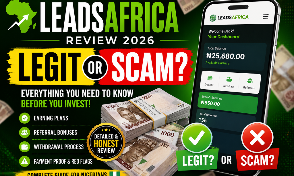 LeadsAfrica Review 2026: Is LeadsAfrica Legit or Another Scam Platform?