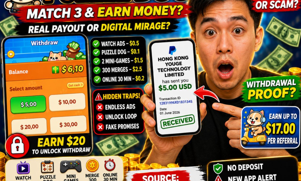 Puzzle Dog Review: Legit or Scam? Payment Proof & Red Flags Exposed