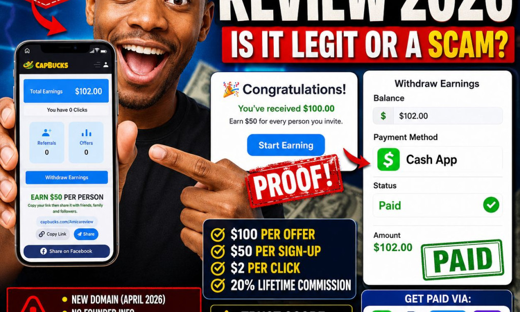 Is CapBucks Real or Fake? Full Login & Register Guide + Withdrawal Proof