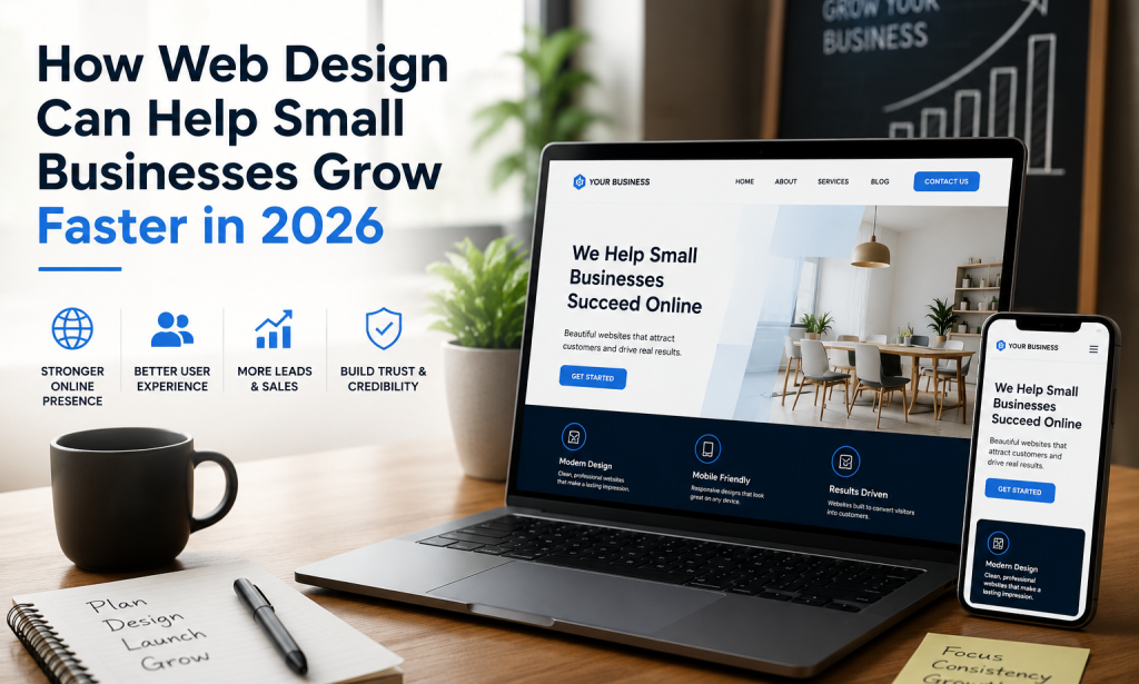 How Web Design Can Help Small Businesses Grow Faster in 2026
