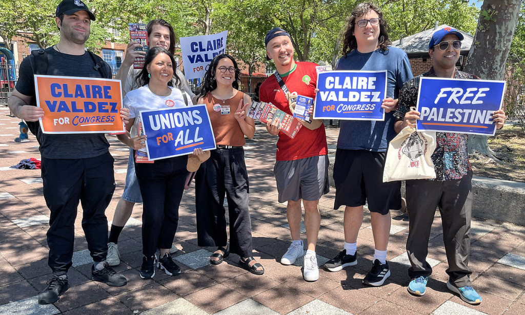 Democratic socialists take on incumbents in New York primary
