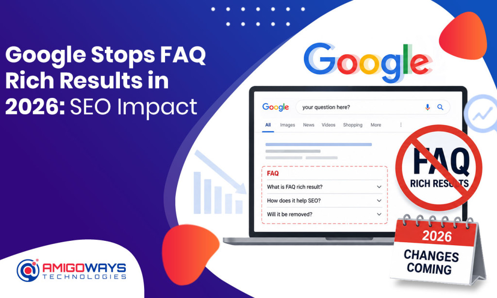 Google Stops FAQ Rich Results: What SEOs Must Know About AI Search in 2026 - Amigoways