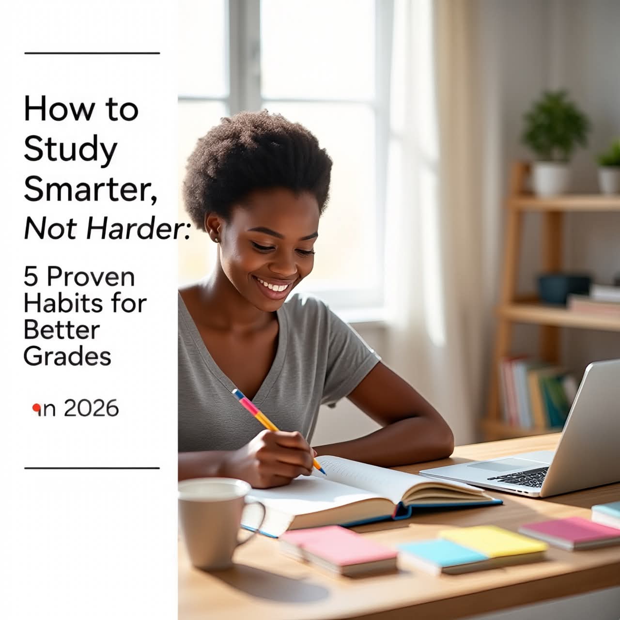 How to Study Smarter in 2026 : 5 Habits That Actually Work Struggling to remember what you study? Discover 5 research-backed study habits that boost focus, retention, and academic performance for students in 2026.