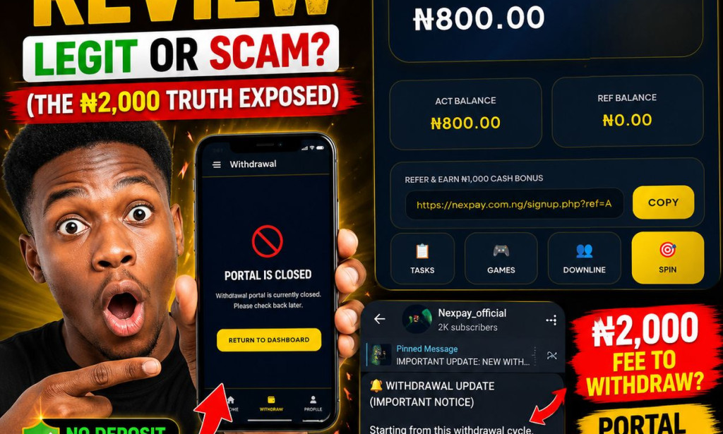 Nexpay Review: Is Nexpay.com.ng Real or Fake? (The ₦2,000 Truth Exposed)