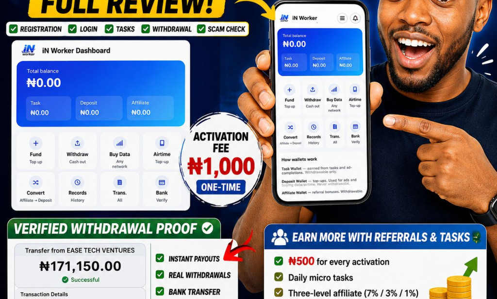 iN Worker Review: Is inworker.com.ng Paying Nigerian Earners?