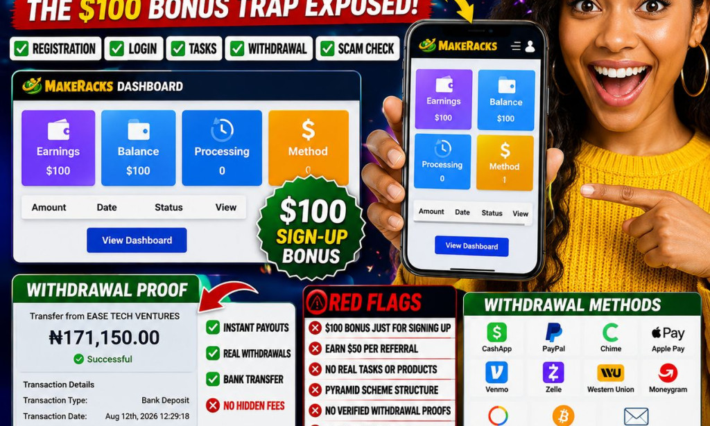MakeRacks Real or Scam? 2026 Review, Login, Register & Withdrawal Guide
