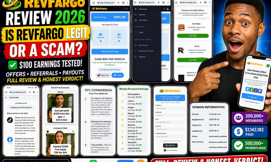 RevFargo Review 2026: Is RevFargo Real or Fake? (Tested)