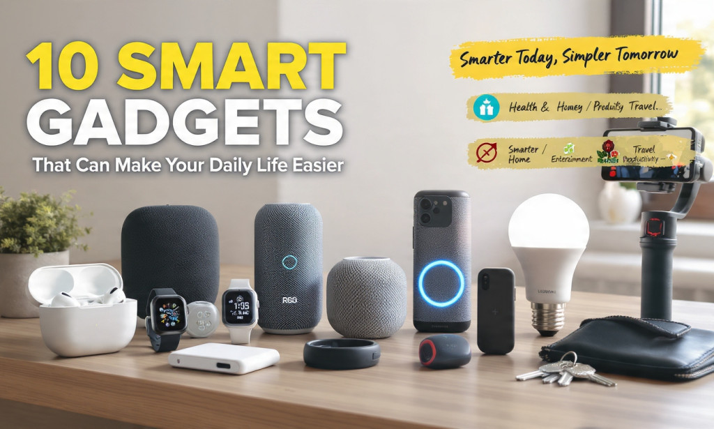 10 Smart Gadgets That Can Make Your Daily Life Easier