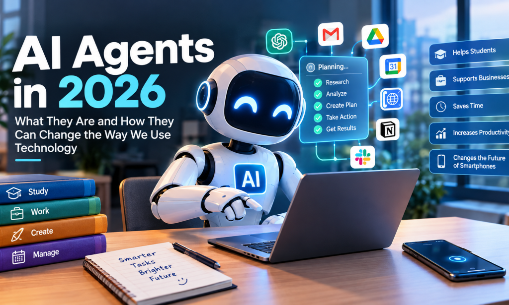 AI Agents क्या हैं? 2026 में ये आपके फोन पर खुद काम कैसे करेंगे?”