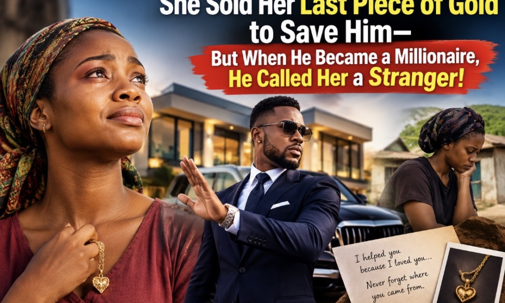 She Sold Her Last Piece of Gold to Save Him—But When He Became a Millionaire, He Called Her a Stranger!