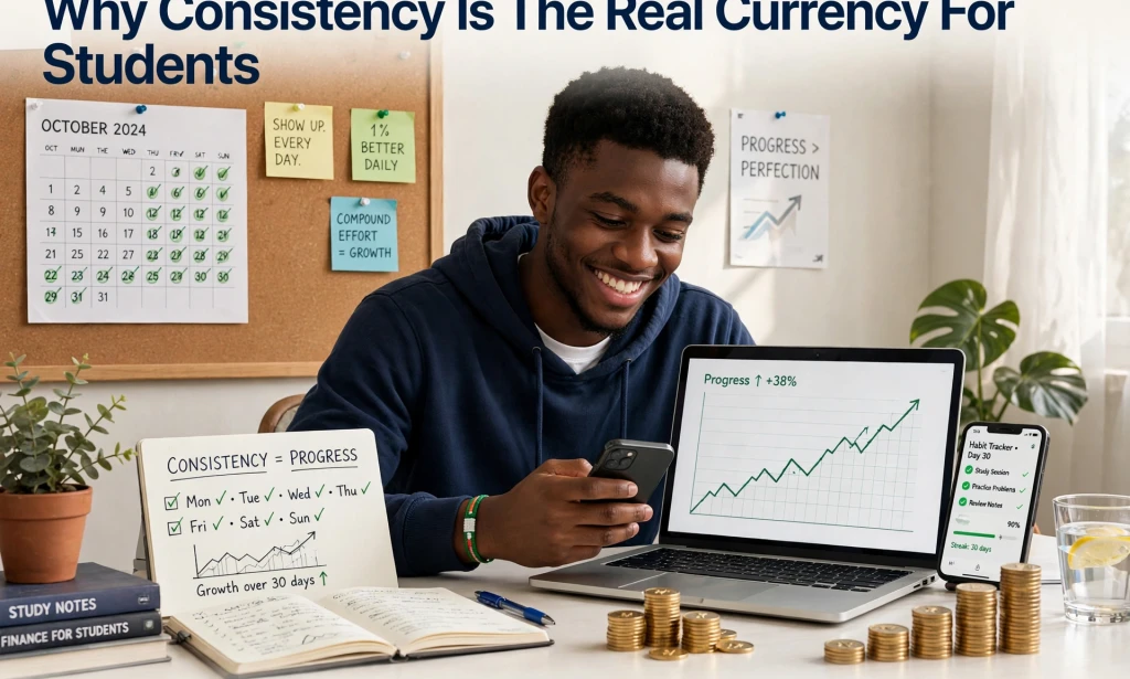 Why Consistency Is The Real Currency For Students: My Journey From ₦1,000 To Growth