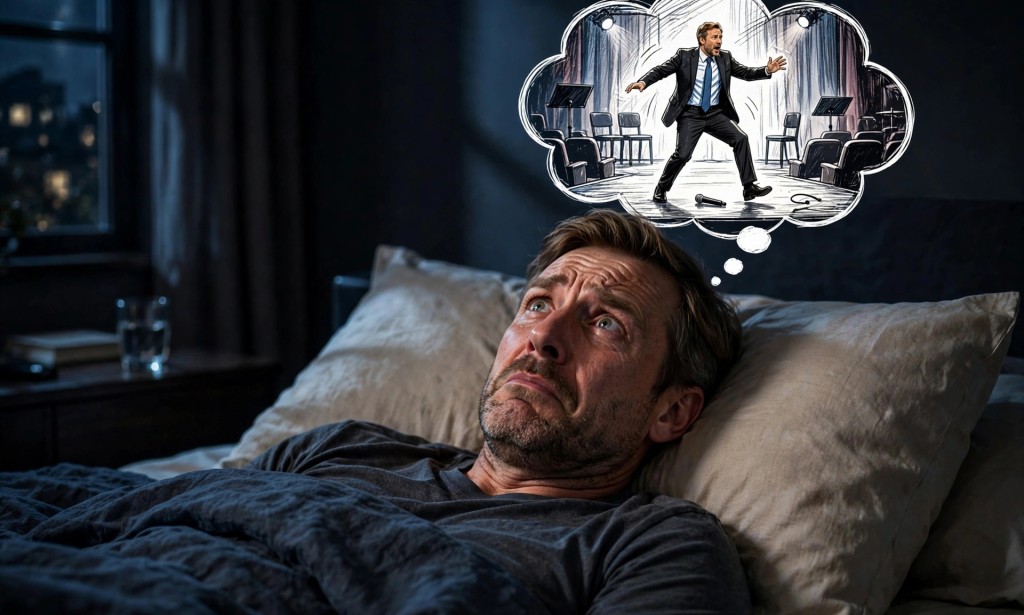 Why Your Brain Suddenly Remembers Embarrassing Moments When You're Trying to Sleep