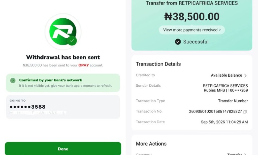 If you want to make money online every day start platform we call Retpicafrica is platform that pay real money online without problem