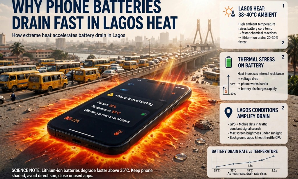 Your Phone Battery Is Dying Fast? Heat Could Be the Reason!