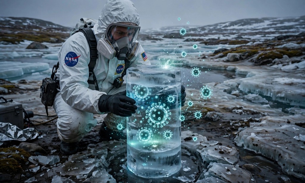48,500-Year-Old Virus Revived From Siberian Ice in 2023: Scientists Warn Ancient Pathogens Could Wake Up by 2026