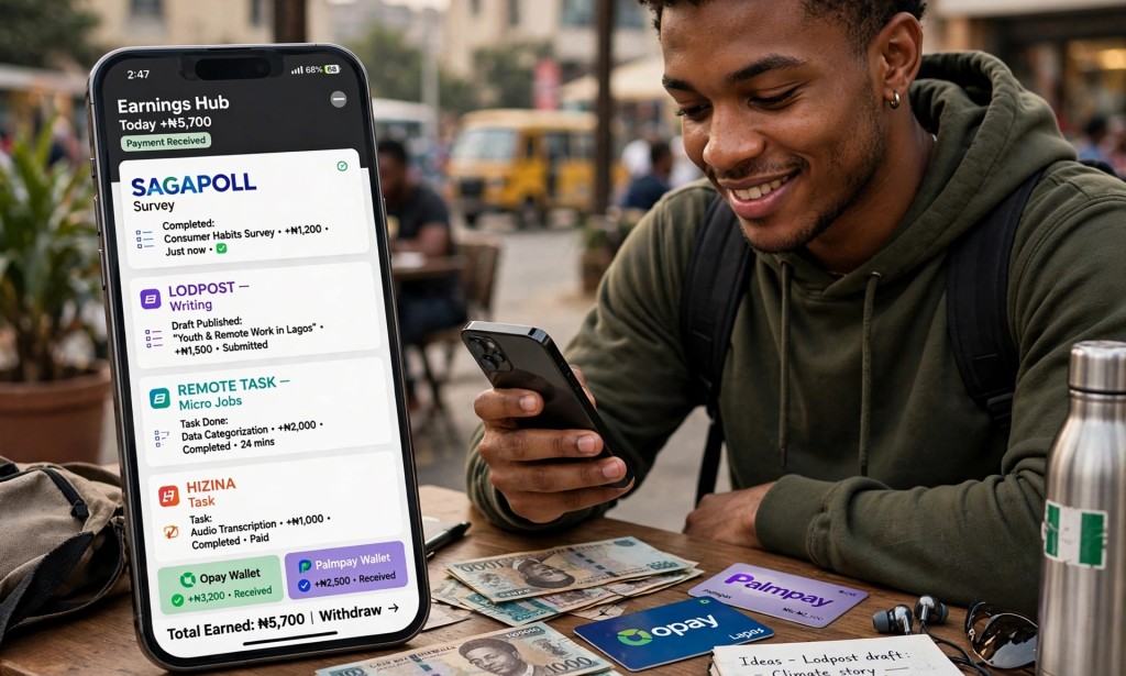 5 Apps that you can Earn from as Nigerian in 2026