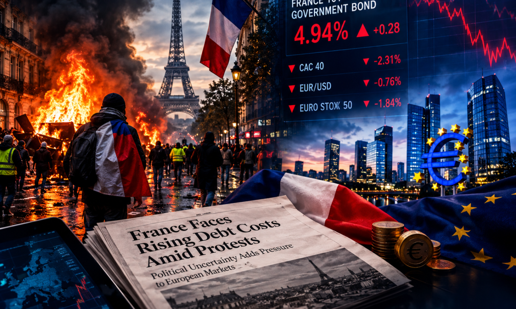 France Is Burning, But the Bigger Story Is Happening in the Markets