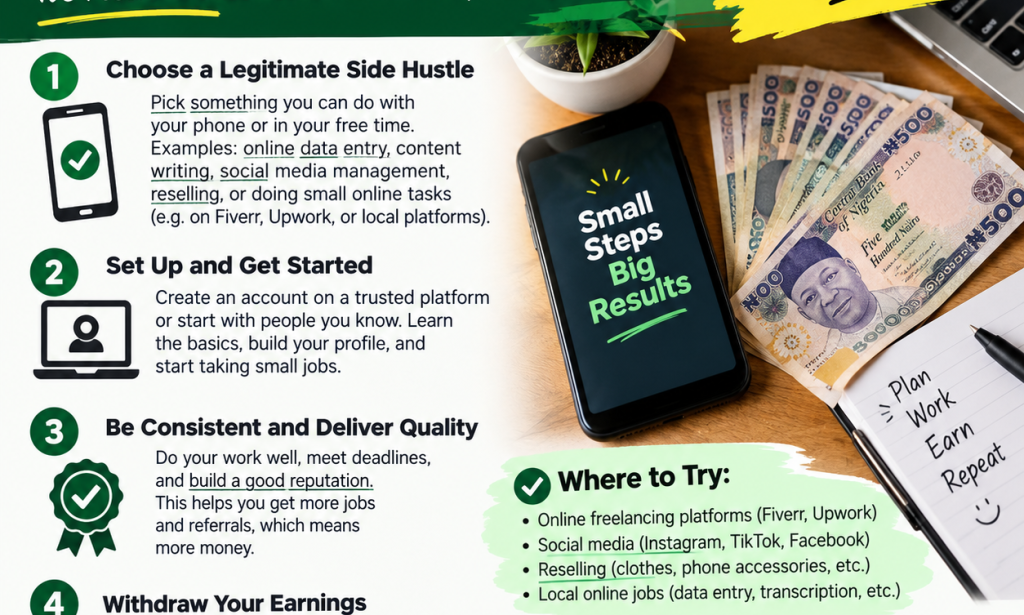 How to Make ₦2,000 Daily in Nigeria: 5 Practical Ways to Start
