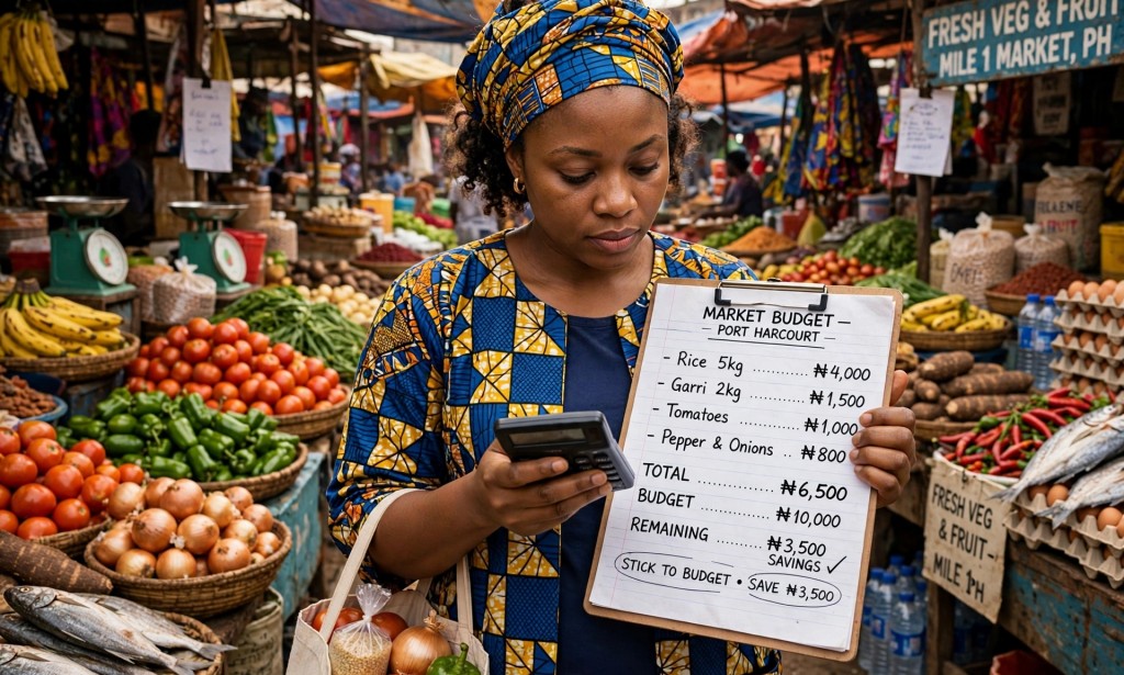 How I Reduced My Weekly Spending From 10k to 3k in Port Harcourt Market.
