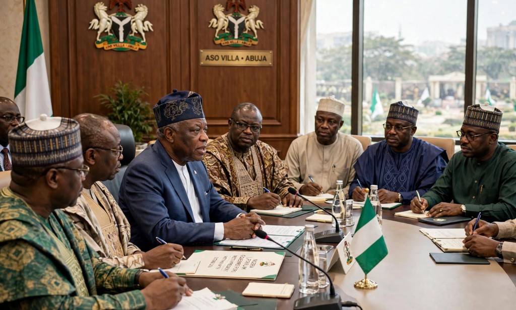 Presidency Meets Governors Over Economic Hardship And New Minimum Wage Implementation.