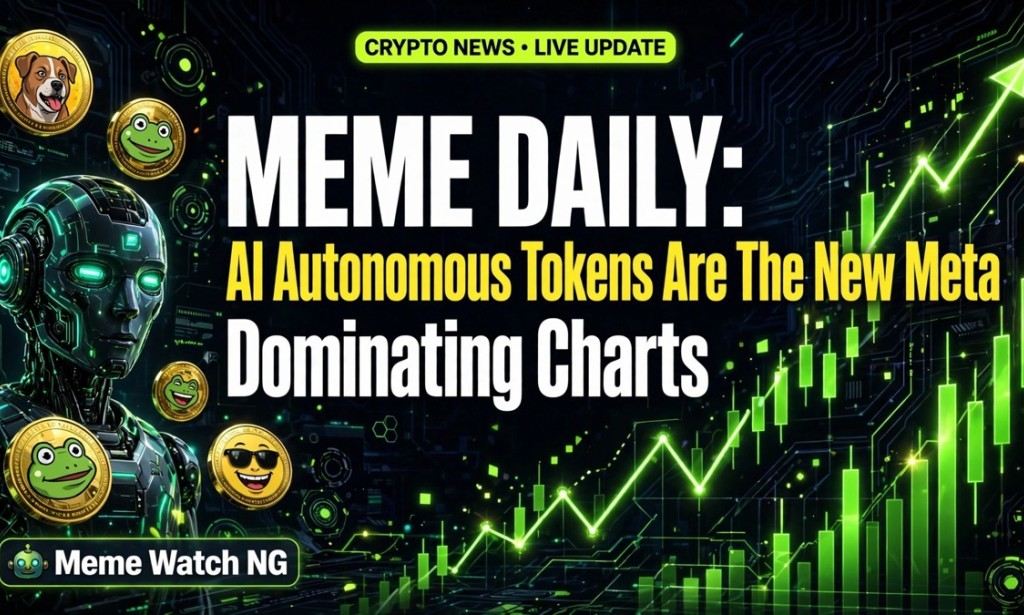 MEME DAILY: AI Autonomous Tokens Are The New Meta Dominating Charts