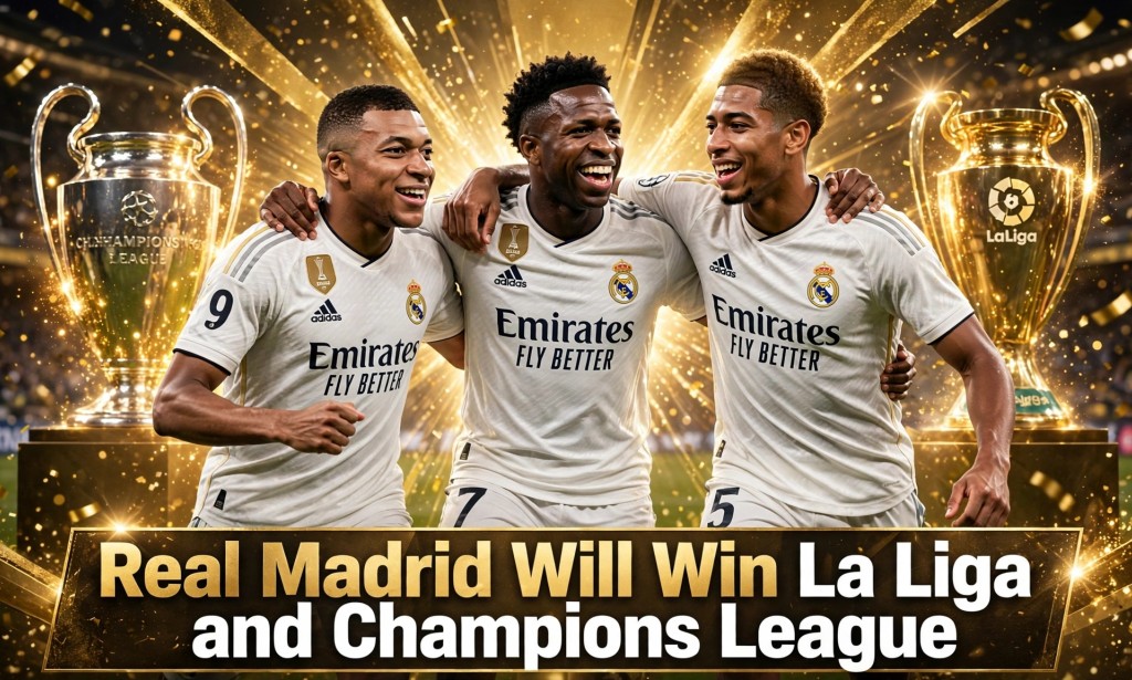 Real Madrid Go Win La Liga and Champions League This Season - Here Is Why